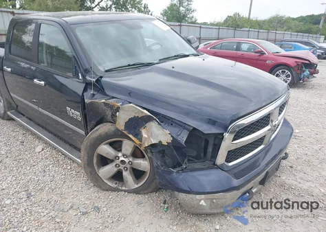 2015 Ram 1500 Slt из США, поврежденный, VIN 1C6RR7LG8FS628634